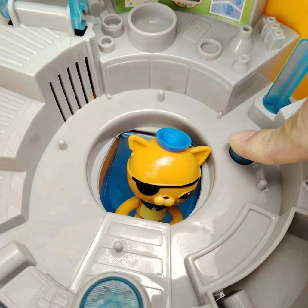 octonauts Octopod Playset Dollhouse Game Spanish Octo-alert Sounds Lights Anime Action Figure Doll K