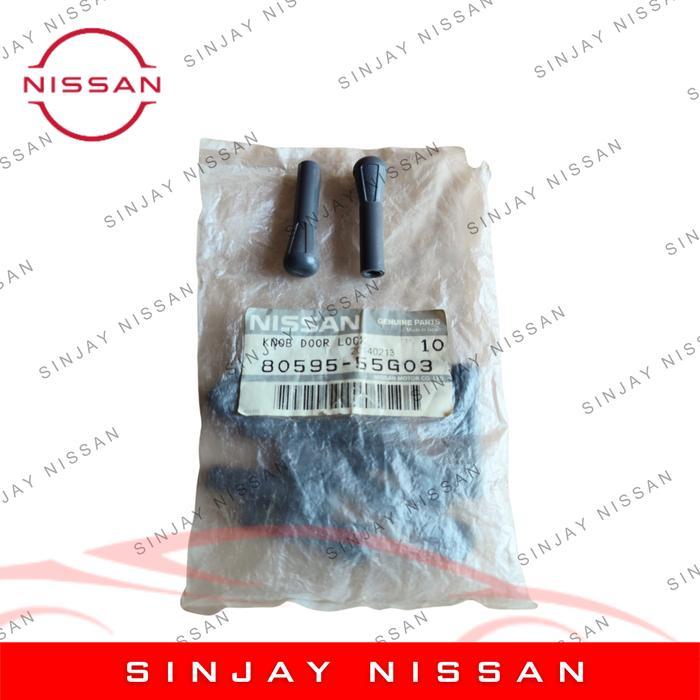 Terano Knop Knob Lock Pintu Nissan Terrano D21 80595-55G03 Asli 100% Genuine Nissan