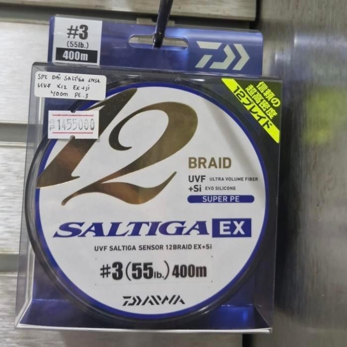 SENAR PE DAIWA SALTIGA EX12 400M PE 3 Best Quality