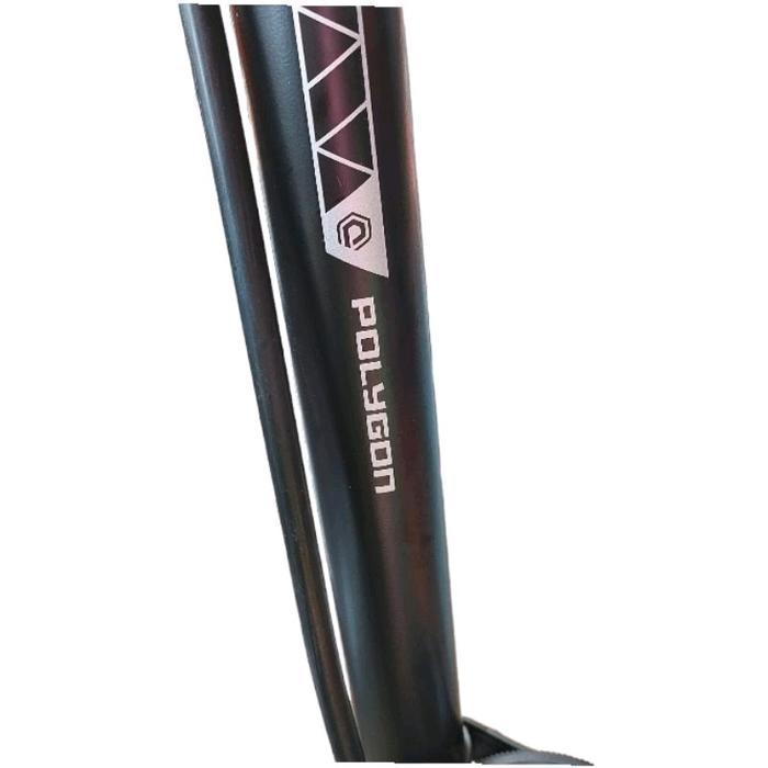 Pompa Sepeda Polygon Steel Stx Floor Pump 160Psi 160 Psi Ban Dalam Sepeda , Motor , Bola Pompa