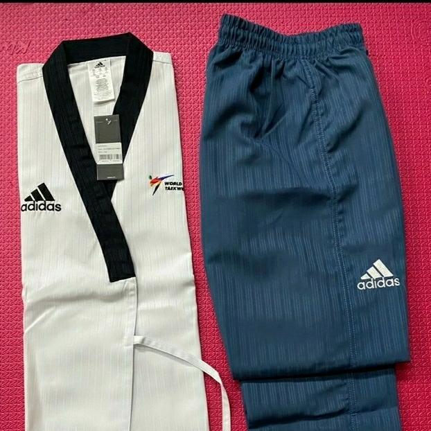 Dobok Poomsae Taekwondo - Adidas Poomsae Female / Male Senior Terlaris