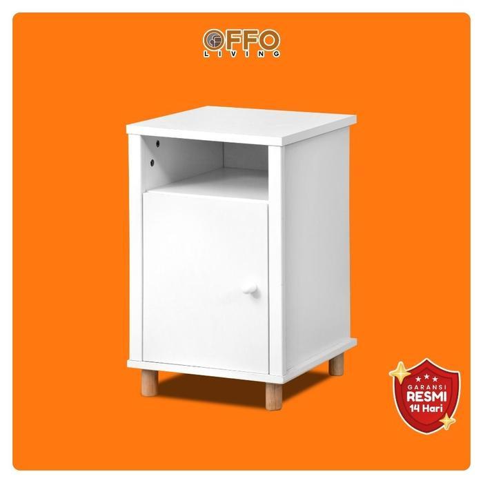 Premium Offo Living - Nakhas Minimalis Ukuran 30x30 - NKS - 001 - WHT Promo