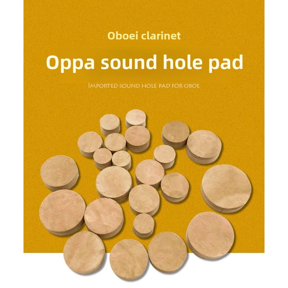 1set 23pcs Oboe sound hole pad cork sealing pad double reed oppa gasket pad musical instrument oboe