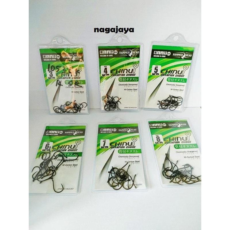 Kail mata pancing hammer head Chinu champion choice 1053BK R SR