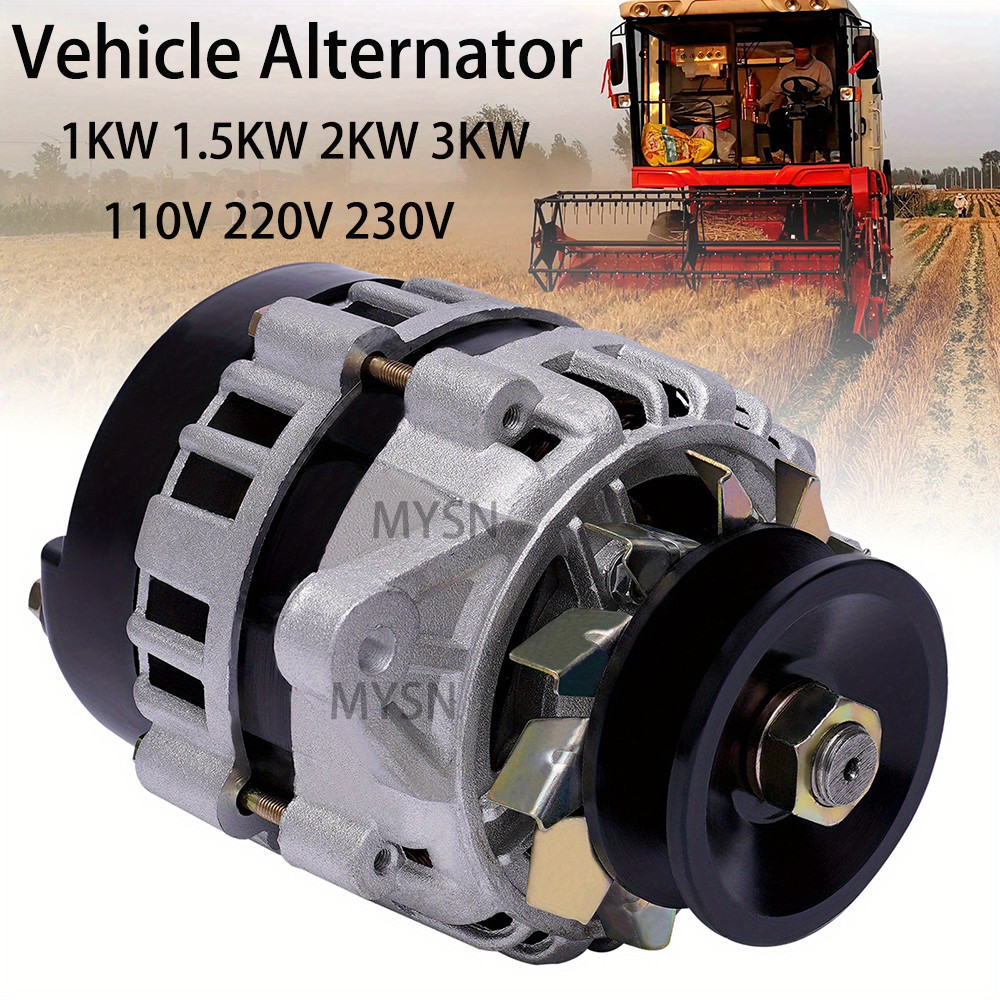 Low Speed Power Generator 50Hz 3000W Permanent Magnet Generator 220V 230V Low Rpm Alternator For