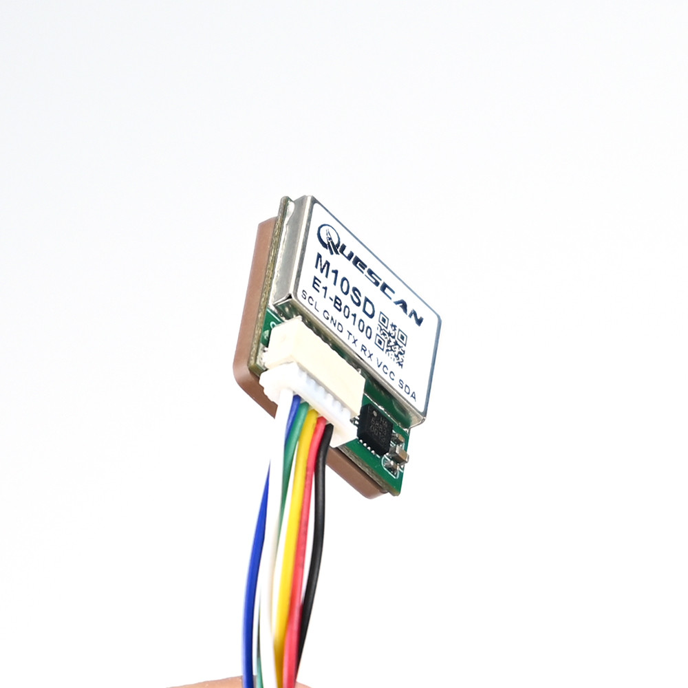 QUESCAN 18mm 10Hz Drone FPV M10 GPS Module with Compass for Drone Betaflight INAV BF F4F7H7 GPS