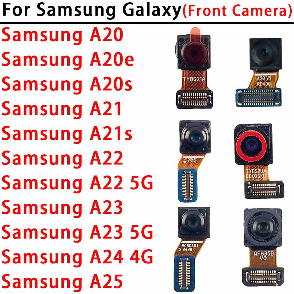Selfie Camera For  Galaxy A20 A20e A20s A21 A21s A22 A23 A24 A25 4G 5G Frontal Front Camera