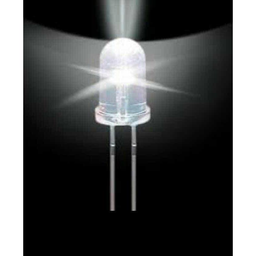 LED F5 WHITE / LED 5MM PUTIH PROMO TERMURAH