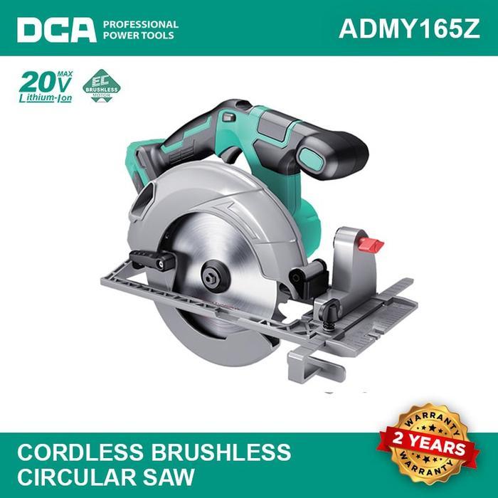 DCA ADMY 165 CORDLESS BRUSHLESS CIRCULAR SAW / GERGAJI MESIN BATRAI