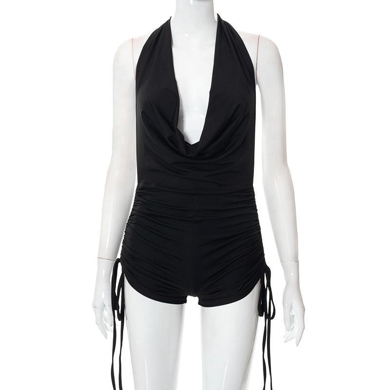 ANGELIN bla jumpsuit woman premium / casl playsuit / korean summer set / beachwear bali / jumpsuit