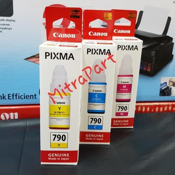 Tinta Canon 790 Color Untuk Canon G1000 & G2000 Terbaru 