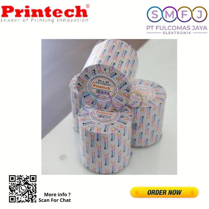 Kertas Struk Thermal 80X80 Printech Thermal Paper 80X80