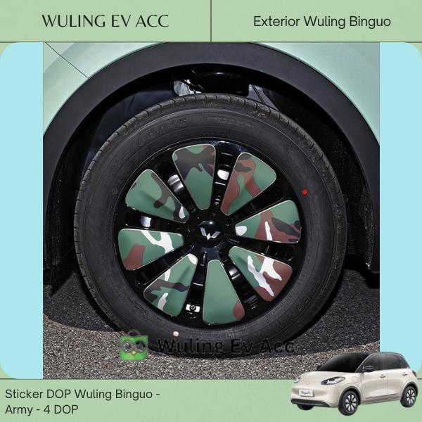 Sticker Dop Velg Wuling Binguo