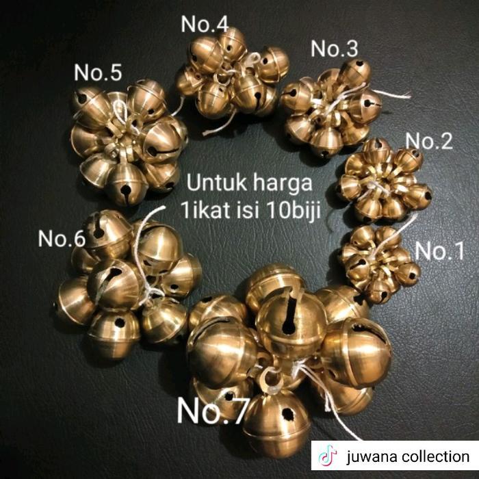 krincing isi 10 biji klintingan krincingan gedruk jaranan bantengan gungseng klinting gawok.