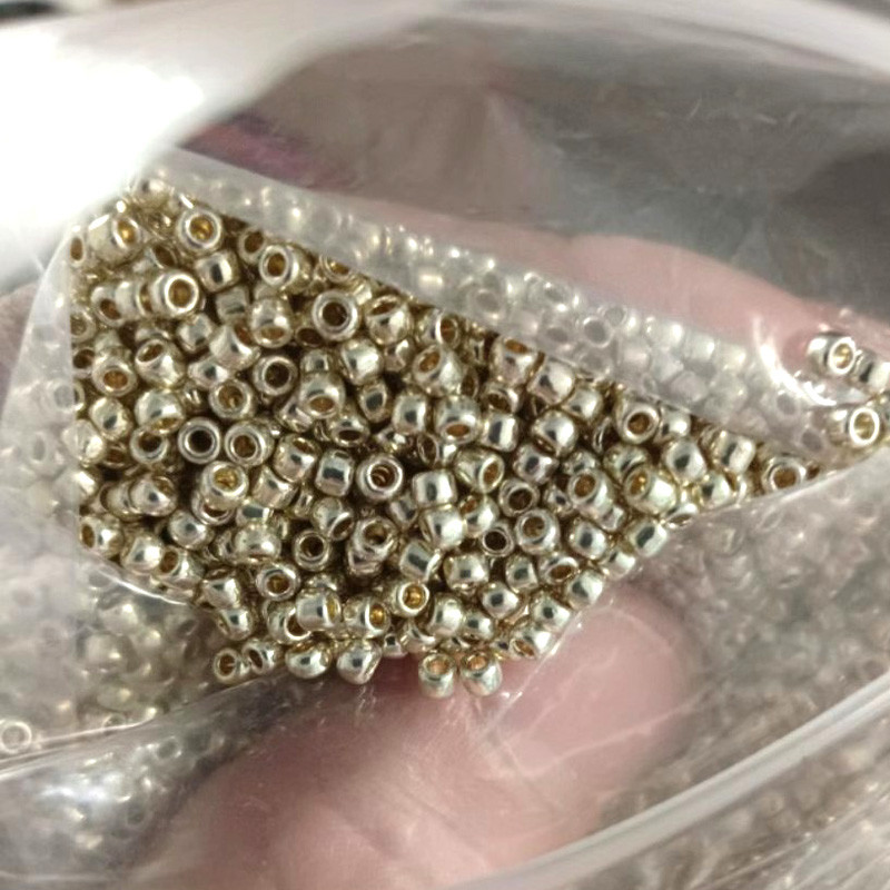 TOHO Beads From Japan Are Electroplated With Metal Circular Glass Beads Used For DIY Bracelets Rings