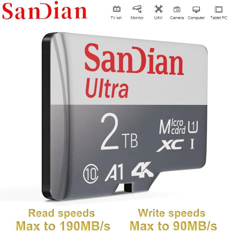 NEW Class10 High Speed 1TB Micro TF Sd Card 2TB SD Cards High