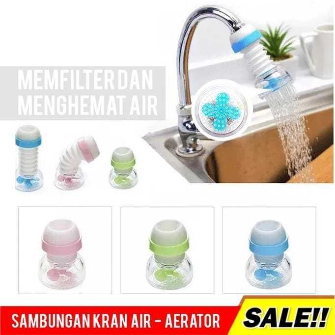 Sambungan Kran Air Faucet Stainless / Saringan Kran Filter Air Kotor / Sambungan Kran Air Filter