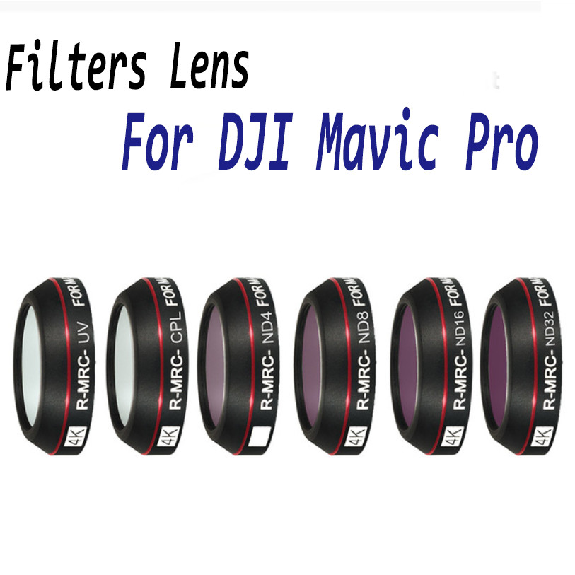 Drone Filter For Mavic Pro CPL UV STAR Neutral Density Camera Filters For DJI Mavic Pro 4K Lens