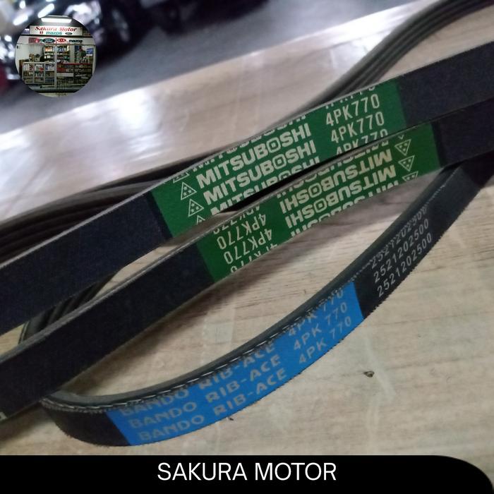 Van belt Bando Mitsuboshi 4pk 770 newt