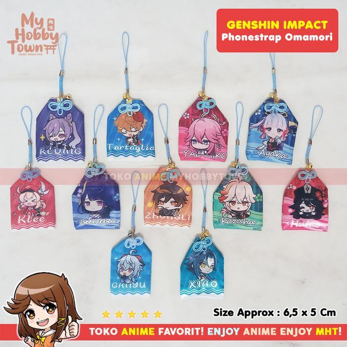 Gantungan Anime Genshin Impact Omam Phone Strap