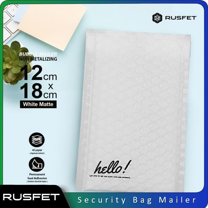 Amplop Envelope Bubble Buble Mailer Rusfet Premium Harga Satuan Murah