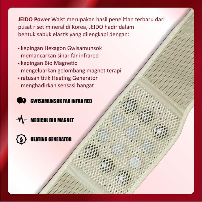 Ready Korset Terapi Korea Jeido Power Bio Magnetic Gwisamunsok Original Waist Free Bubble Wrap