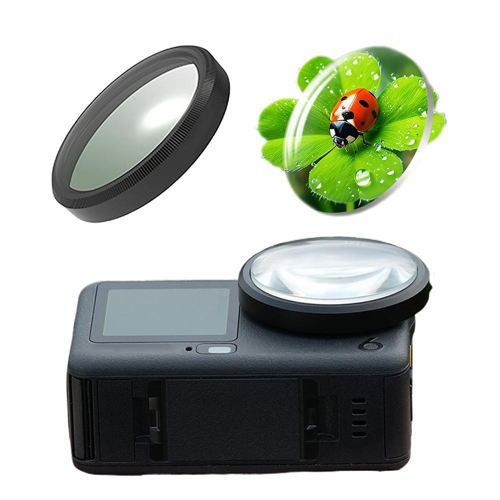 Macro Lens for dji Osmo Action 6 Quick Release Macro Lens Filter Set Waterproof Lens Filters for dji