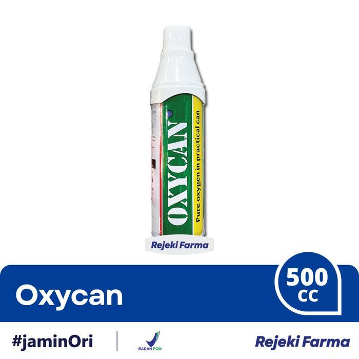 Ada Stok Oxycan Green Kaleng 500 cc - Oxygen / Oksigen Portable Oxy Can