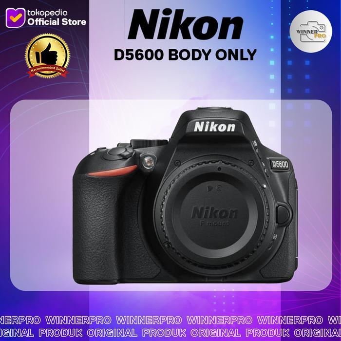 Kamera Nikon D5600 Body Only Nikon D5600 D5600 Body Terbaru 