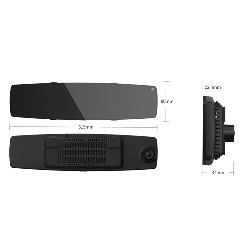 xiaoYI Mirror Dam For ar ADAS 4.3reen Full HD 1080P D am ADAS hinese version