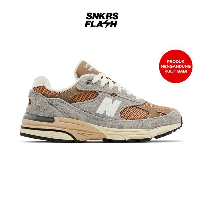 993 Made In Usa Grey Sepatu Sneakers Unisex - U993GG - 38
