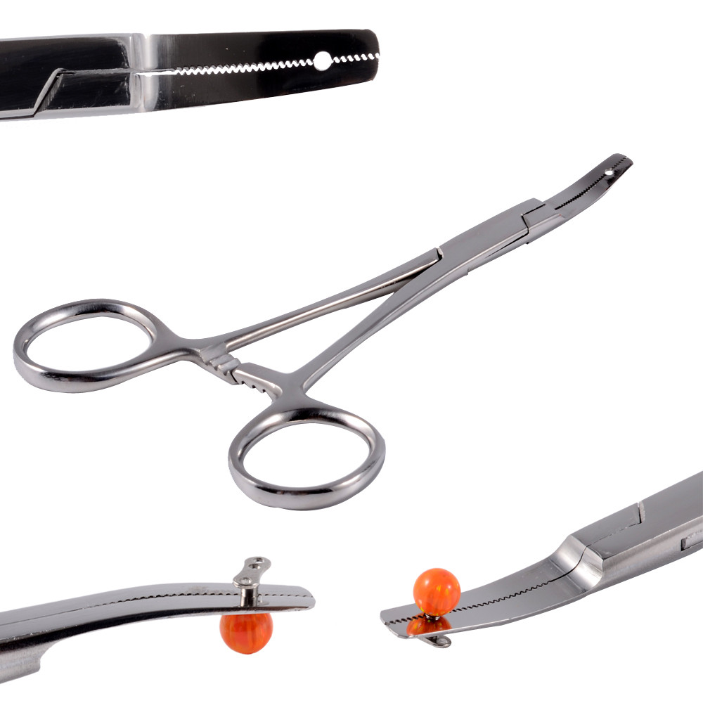 Professional Dermal Anchor Holding Tool MicroDermal Surface Anchor Holder Pliers Piercing Tool Body