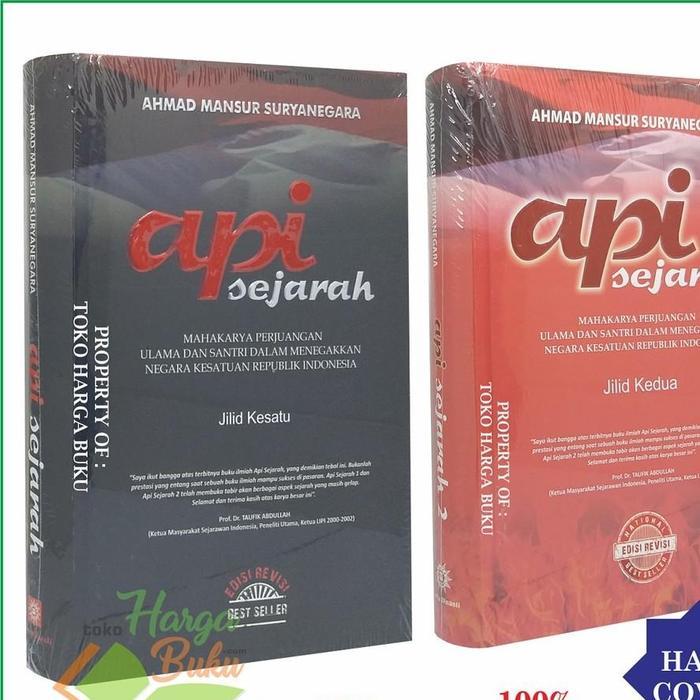 Paket 2 Buku Api Sejarah Jilid 1 dan 2 - Sejarah Islam Lengkap di Indonesia