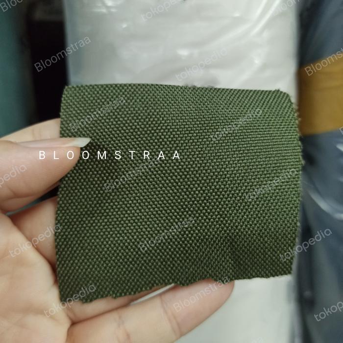 Bahan Cordura 600D Hijau Army Cordura 600 X 600 D Polyester Cordura