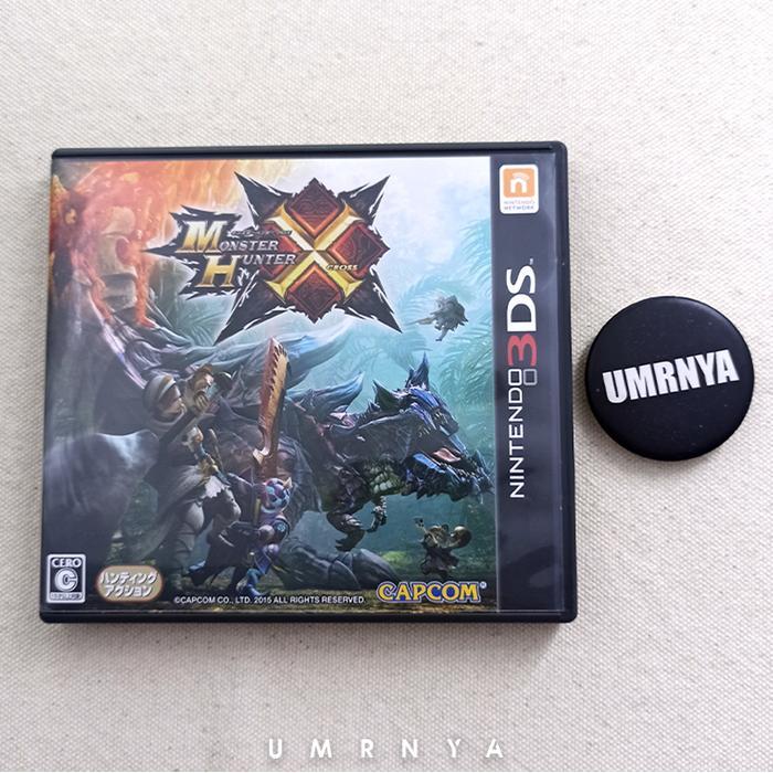 Kaset Nintendo Monster Hunter X Generations 3DS 2 DS