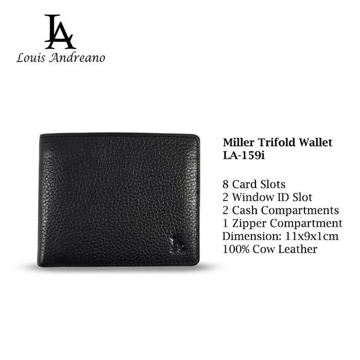 Louis Andreano Gift Set Dompet Ikat Pinggang