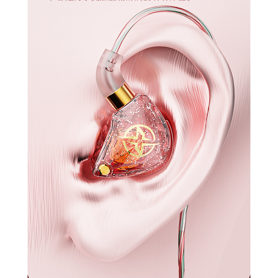 X6 3.5mm Wired Earphone Bass HiFi Headphones Stereo Girl Gift Music Earphones Musician Headset Gamer