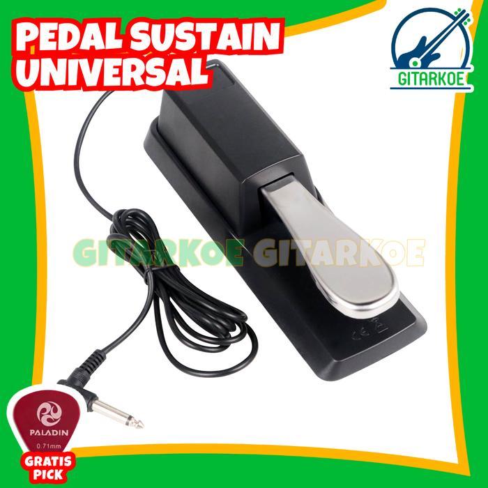 Promo Pedal Sustain Keyboard Piano / Sustain Pedal Keyboard Universal Semua Merk Original