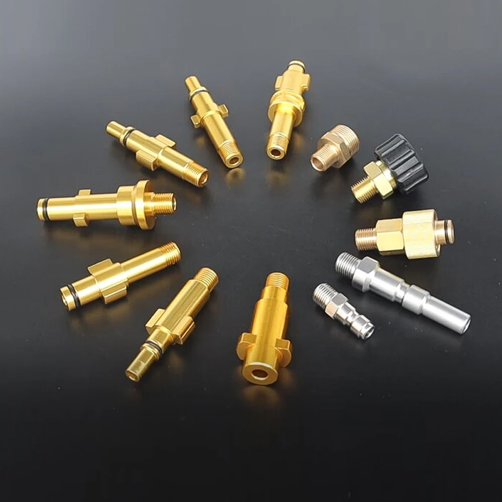 Pressure Washer Gun Lance Bayonet Adapter Snow Foam Lance Adapter High Pressure Car Washer Foam Gun