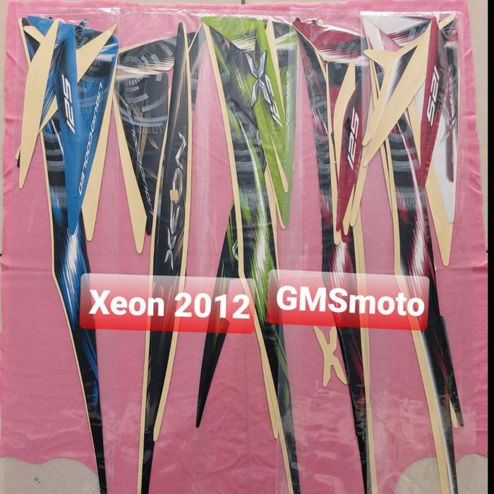 Ada Stok Stiker body Xeon 2012 / Striping motor Xeon 2012 Yamaha