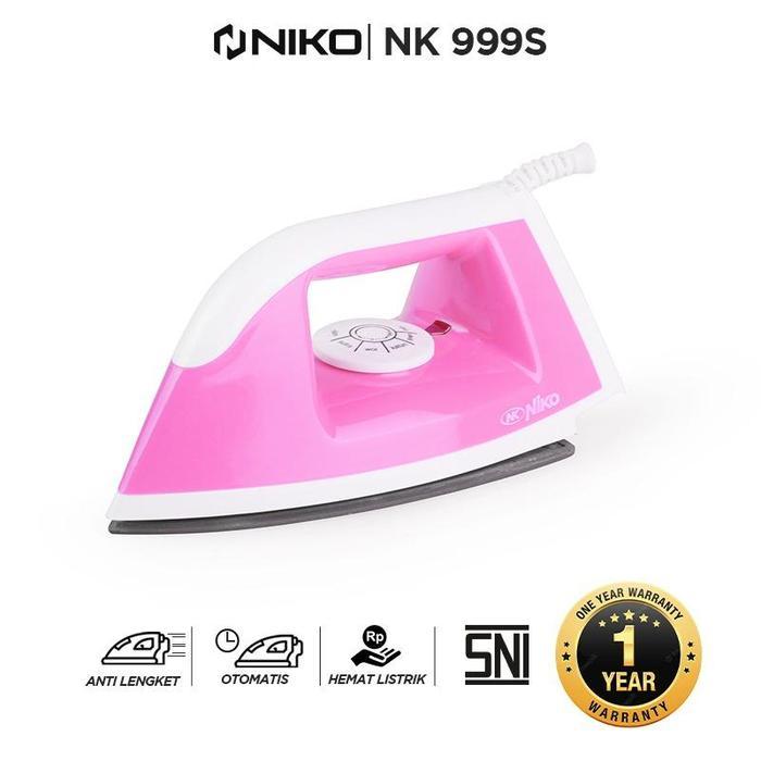 SETRIKA BAJU NIKO NK-999S GOSOKAN BAJU SETRIKA LISTRIK KERING SETRIKA PAKAIAN SETRIKA