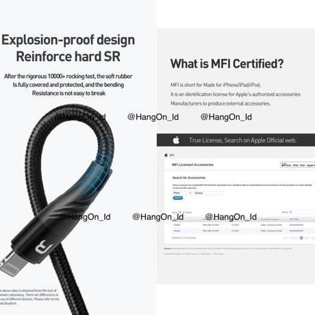 Mcdodo Reliqo Kabel Data Iphone Mfi Type C To Lightning Pd Autocut Off #Gratisongkir