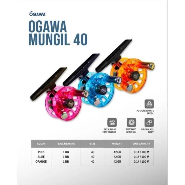FLY REEL OGAWA MUNGIL 40 mm