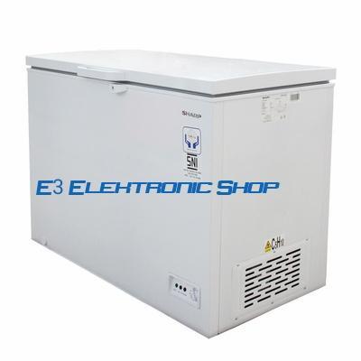 Chest Freezer Sharp FRV310X Kulkas Pembeku Daging Durian Ikan Es