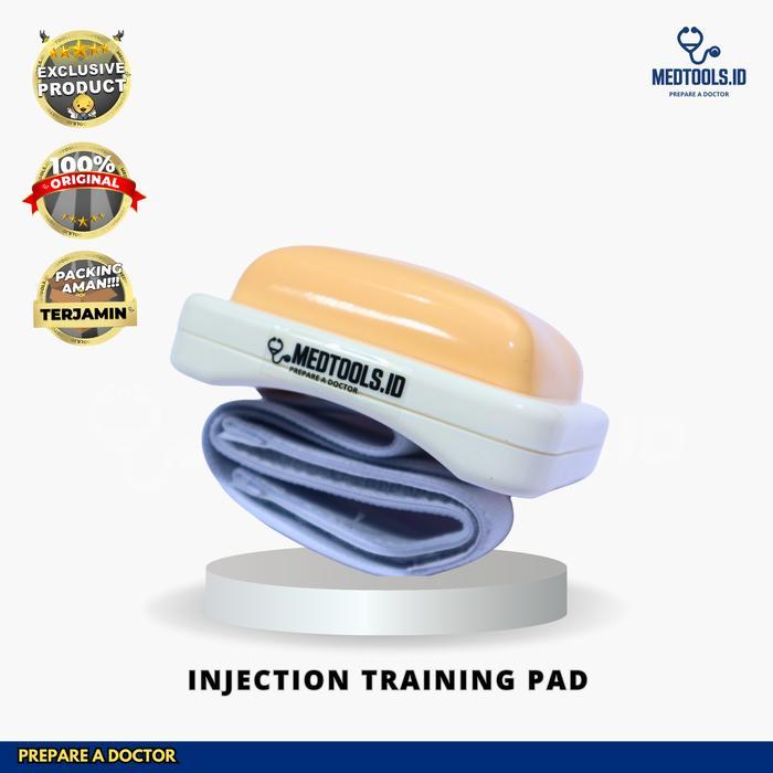Terlaris Injection Training Pad / Silicone Injection Pad Injection Training Pad - [MEDTOOLS.ID]
