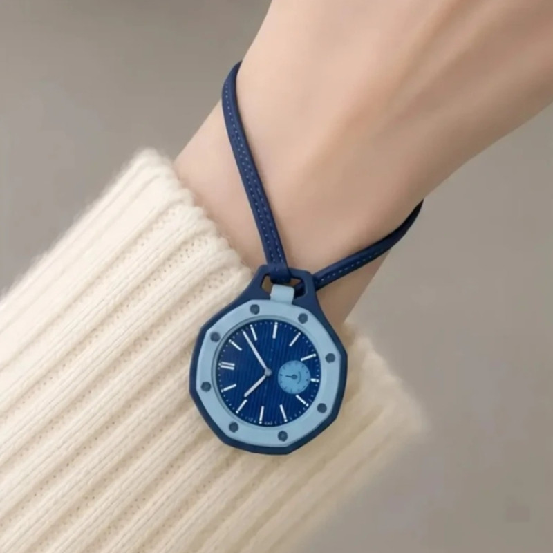 New AP SWATCH Joint Watch Quartz Strap AP Swatch Logo 1:1 Replica Royal Oak Pocket Watch Couple