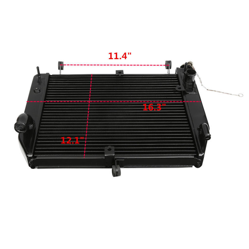 MOTORCYCLE REPLACEMENT RADIATOR COOLER FOR YAMAHA YZF R1 YZF-R1 2002-2003 ALUMINUM
