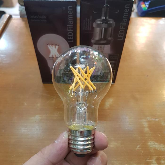 new Lampu Bulb Filamen LED Dimmer 8W Lampu Led Dimer Filamen 8 Watt