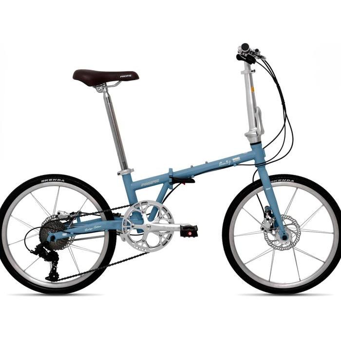 Pacific Sepeda Lipat Analog Series Chromoly Remaja Dewasa Folding Bike