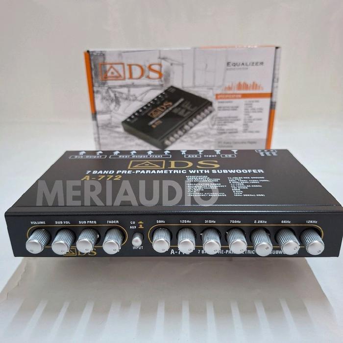 SALE Pream Parametrik ADS 7BAND Equalizer Parametrik ADS 7BAND Equalizer Sound System Profesional